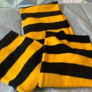 Get on your black and gold with this scarf